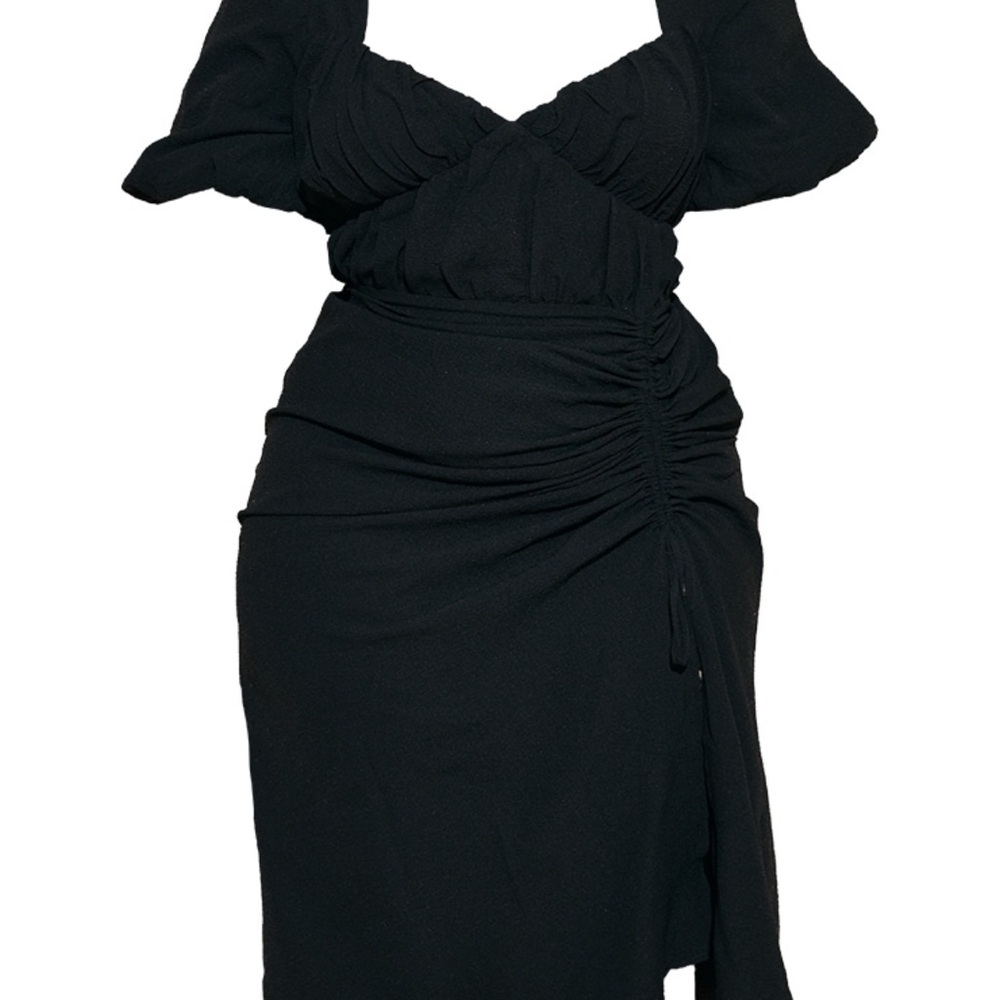 💛Pretty Little Thing NWT—-Elegant Black Dress - Women's Formal Evening Gown
